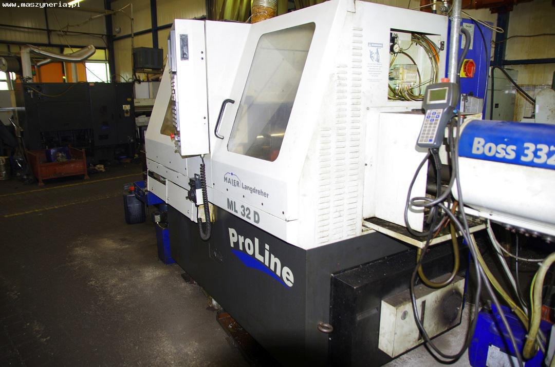 Tornio a fantina mobile CNC MAIER ML 32 D in vendita - foto 2